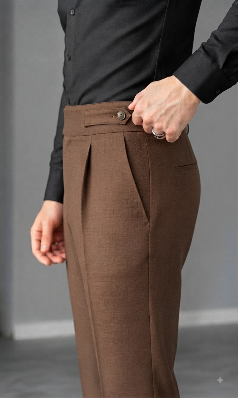 ZAYNOR HIGH WAIST GURKHA PANT