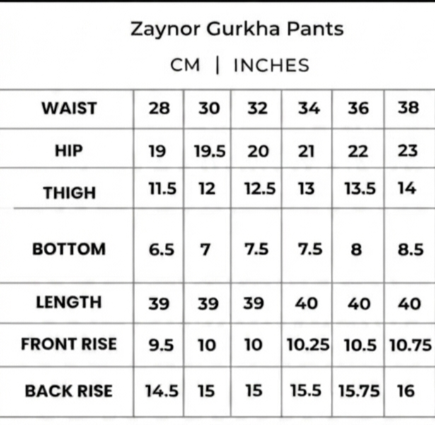 ZAYNOR BEIGE HIGH WAIST GURKHA PANT