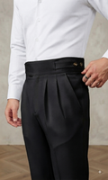 ZAYNOR BLACK GURKHA PANT