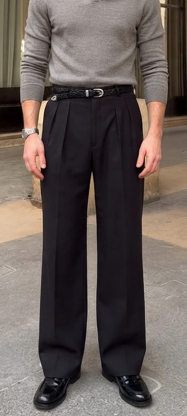 ZAYNOR PLEATED PANTS