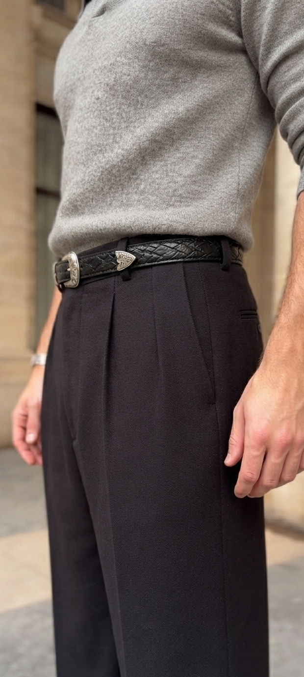 ZAYNOR PLEATED PANTS