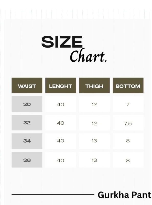 ZAYNOR OFFWHITE ITALIAN GURKHA PANT